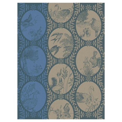 Josephine Tea Towel - Blue - 24 x 31