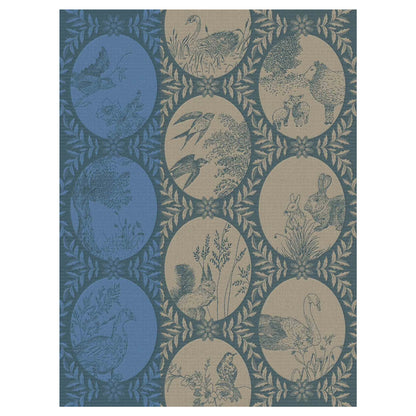 Josephine Tea Towel - Blue - 24 x 31