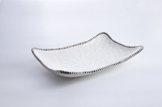 PPB SIlver Salerno - Large Rectangle Serving Piece (2565W)