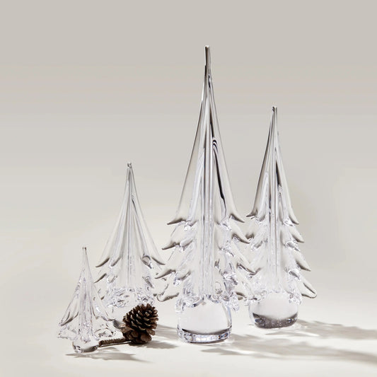 Simon Pearce Glass Evergreen Tree - Spruce Collection -