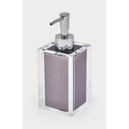 TZD Acrylic Soap Dispenser - Silver