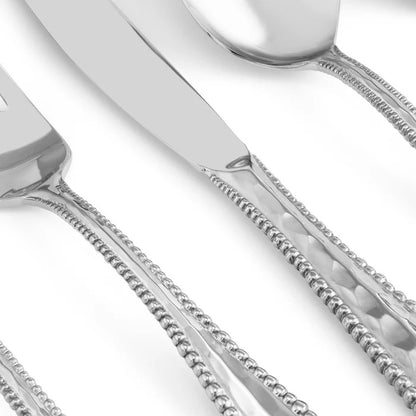 Molten Silver - Five Piece Flatware Set