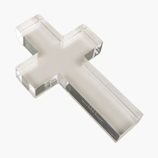 Clear Acrylic Cross - Small