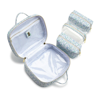 Luxe Cosmetic Toiletry Case - Hamptons Floral