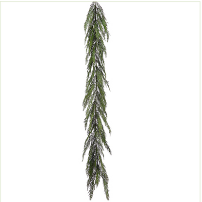 ASF Deluxe Cedar Garland Green 6'