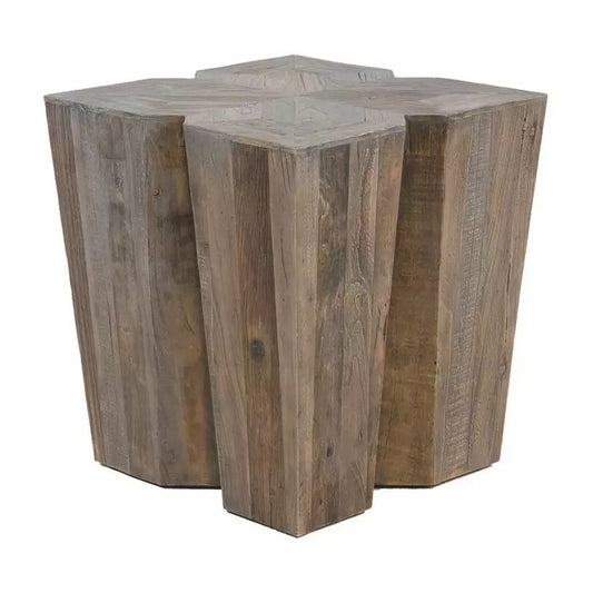 Arthur Side Table - Vintage Grey Elm - 20W 20D 22H