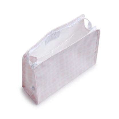 Roadie - Medium Zip Pouch - Pimlico Stripe - Pink