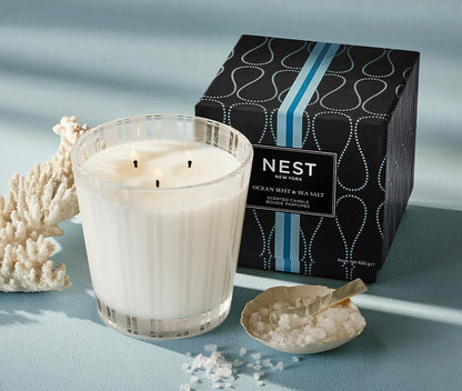 NST Ocean Mist & Sea Salt - 3-Wick Candle 21.2 oz
