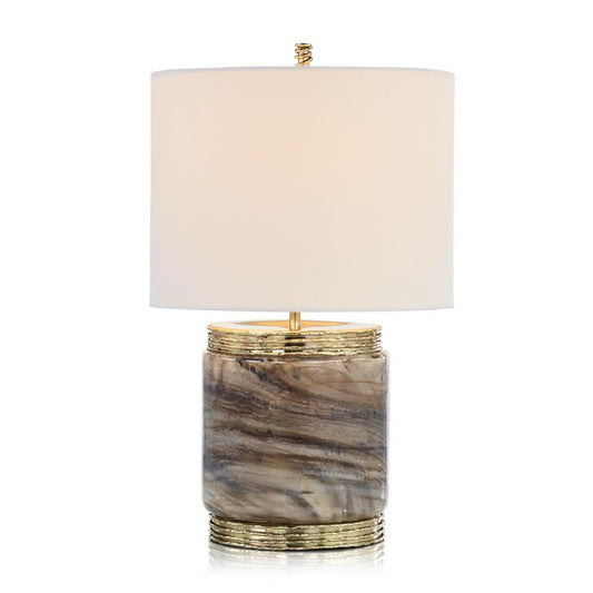 Howling Gale Glass Table Lamp - 22H
