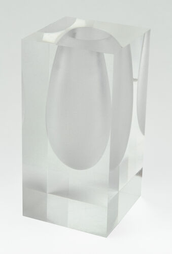 TZD Acrylic Vase - Frosted - 5"