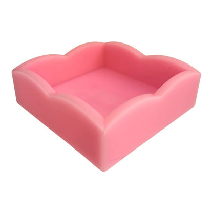 Palm - Acrylic Cocktail Napkin Holder - Pink