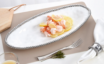 PPB Silver Salerno - Oval Serving Piece (2027W)