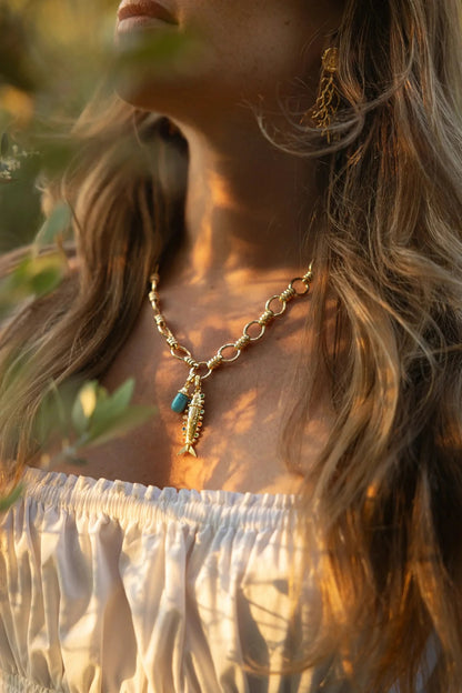 Milos - Medium Fish Charm