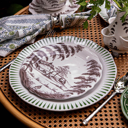 JLK Country Estate - Flint Grey - Party Plate Set/4