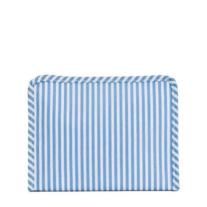 Roadie - Medium Zip Pouch - Pimlico Stripe - Chambray