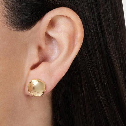 Farrier - Stud Earrings in Gold