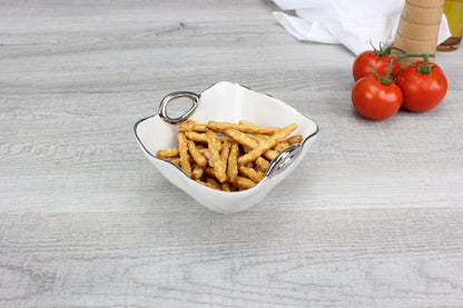 PPB HWS - Square Handled Snack Bowl (2609W)