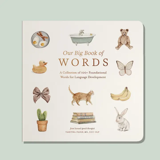 PTC Our Big Book of First Words Board Book