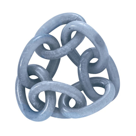 Chain Link Napkin Ring - Periwinkle