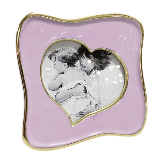 Encanto - Curved Heart Frame - Lilac 5x5