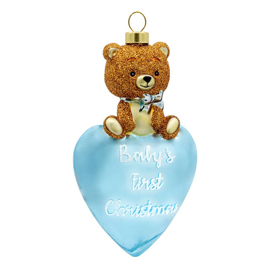 K&A Baby Boy Bear Ornament