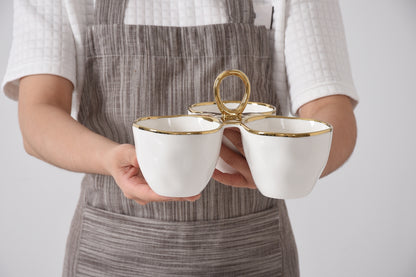 PPB Golden Handles - 3 Part Server (2804WG)