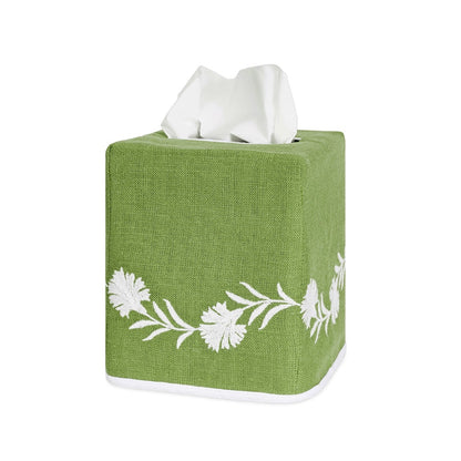 Daphne - Embroidered Tissue Box Cover