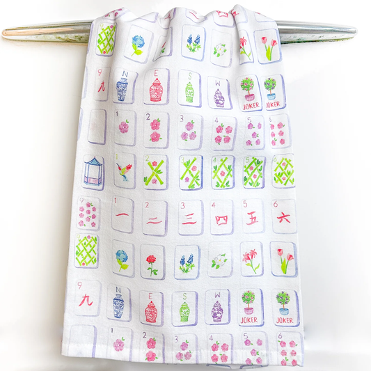 TYP Mahjong Tea Towel