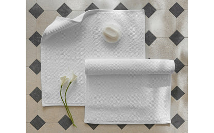 Reverie - Small Bath Rug - White