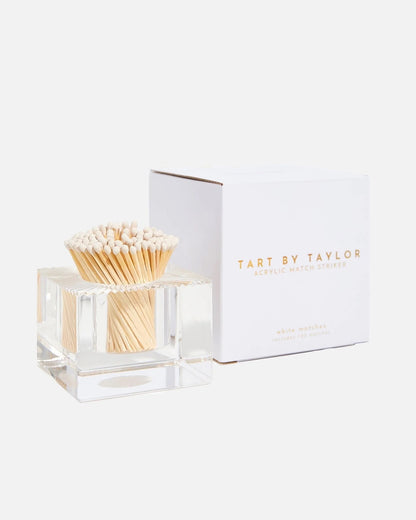 Square Match Striker with White Matches
