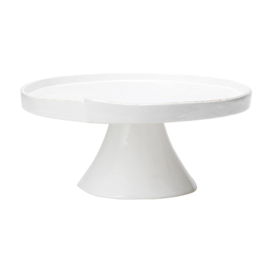 VTR Lastra - White - Large Cake Stand 11.25"