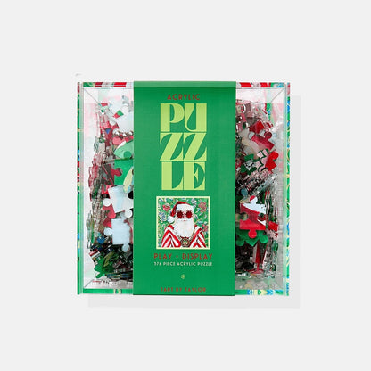 Swanky Santa Acrylic Puzzle