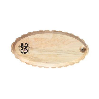 Maple Scalloped Anniversary Tray - Limited Edition