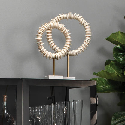 Arena Ring Sculptures - Set of 2 - 19"