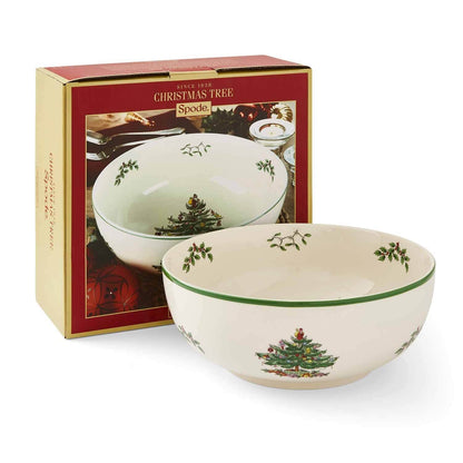 SPD Christmas Tree - Round Serving Bowl 9"