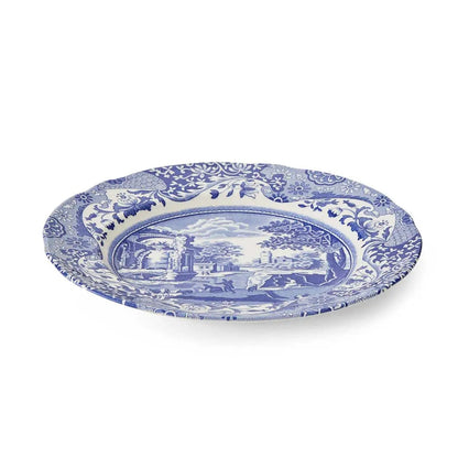 Blue Italian Luncheon Plate