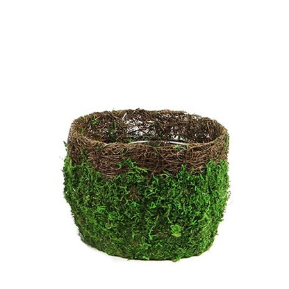 SPM Vinyard Deco Moss Basket - Large 6.5"
