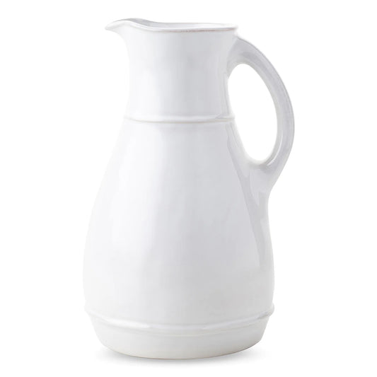 Puro - Whitewash - Pitcher Vase 10.25"