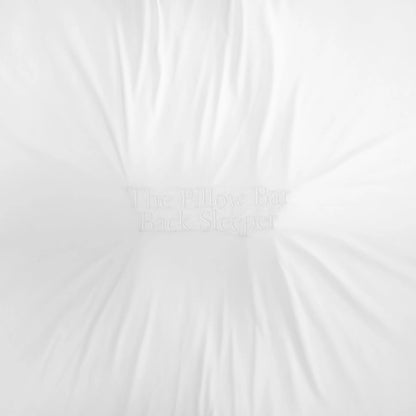 TPB Slumberlicious Back Sleeper Pillow - King - Down Alt