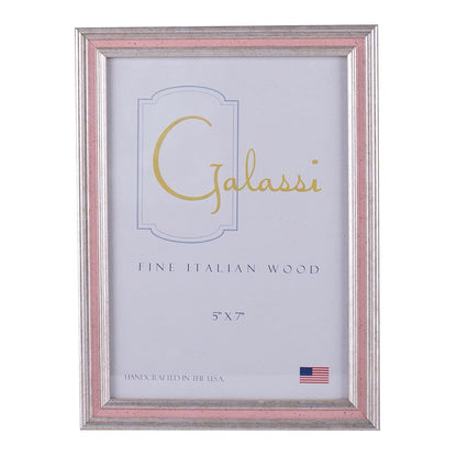 249 - Silver with Pink Channel Frame -