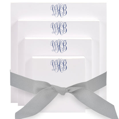 Personalized - Delavan Monogram 4 Tablet Set