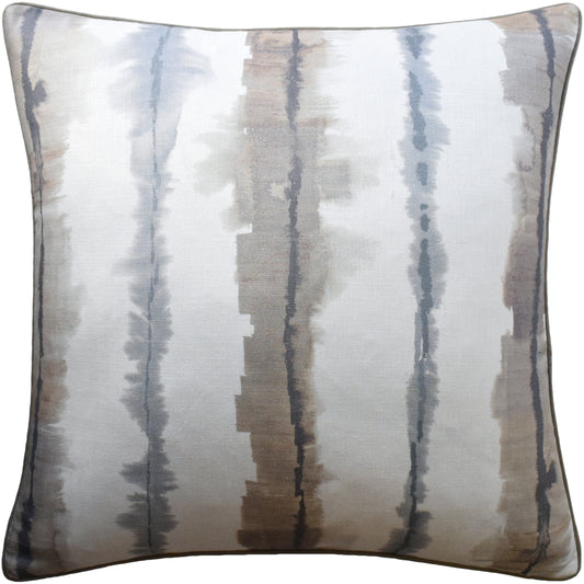 RYS Ficheto Pillow - Linen & Taupe - 22x22