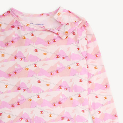 Apres Chic - Pink - Long Sleeve Magnetic Pajamas