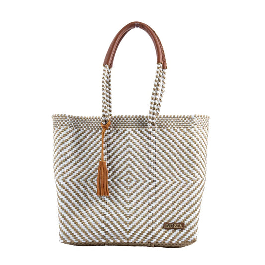 Shoulder Tote Diamond White Gold