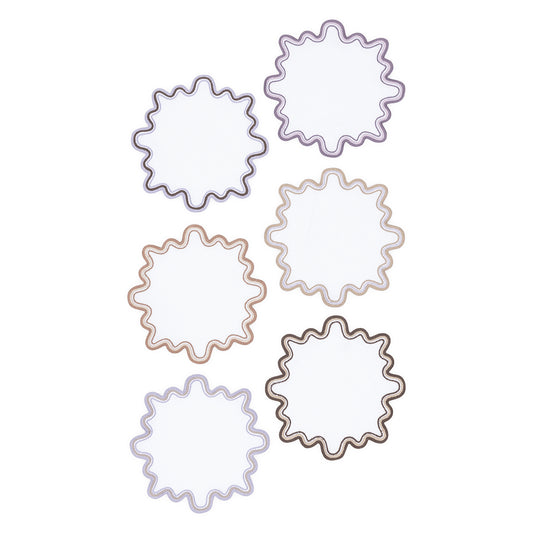 Wave - Cocktail Napkins - Provence - Set of 6