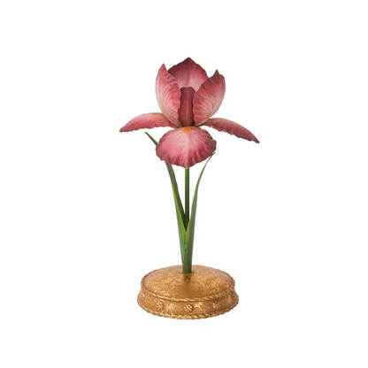 Meadow Walk - Iris - Candlestick 9"