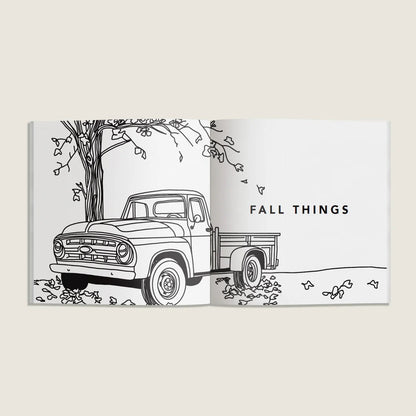 Fall Things: How To Draw Books for Kids