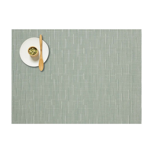 Bamboo Rectangle Placemat 19" - Seaglass