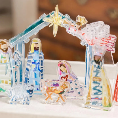 The Collected Nativity Set - Complete Scene - Bitty