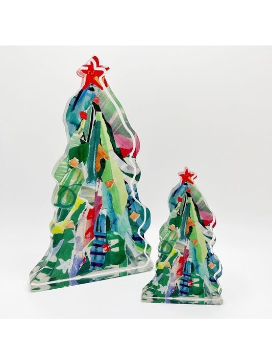 LDN Acrylic Festive Tree - Large 7"